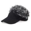 Spring and Autumn Men's Golf Cap Wig Baseball  Outdoor Sports  Popular Decorative Sun Hat