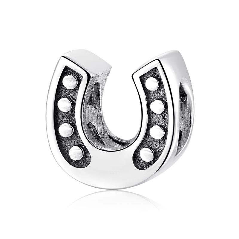 

Браслет из стерлингового серебра с паве из цирконов в форме буквы U DIY Ювелирный аксессуар S925 Silver