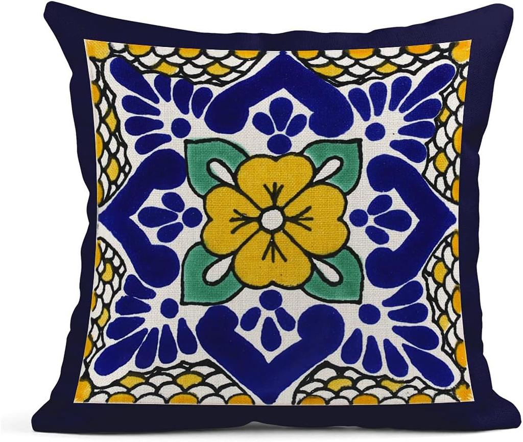 Of 4 Linen Throw Pillow Covers Exotic Geometry Dark Retro Ethnic Home Decorative Flax Pillow Cases Cushion Square Pillowcases