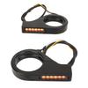 Front Fork LED Turn Signal Light High Brightness Stability Fork Clamp Indicators Lights for 41MM Fork