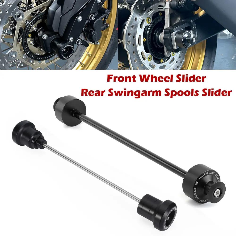 2025 CRF 1100L Front Rear Axle Wheel Crash Slider For Honda CRF1100L Twin 1100 Adventure Swingarm Spools Stand Sliders