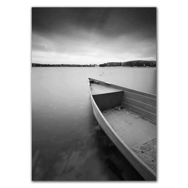 Bridge Poster Black And White Wall Art Print Nordic Wall Poster Landscape Modern Minimalist Wall Pictures For Living Room HD0091