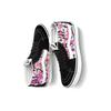 Vans Sk8 Mid Retro High Top Casual Skate Shoes Unisex Flowers Graffiti 'Black Pink White' VN0A3WM31IY
