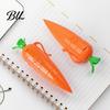 Smooth Writing Pen Carrot Shape Voice Recorder with 60-Second Recording Cute Creative Stationery for Kids Ballpoint Students Teachers Funny