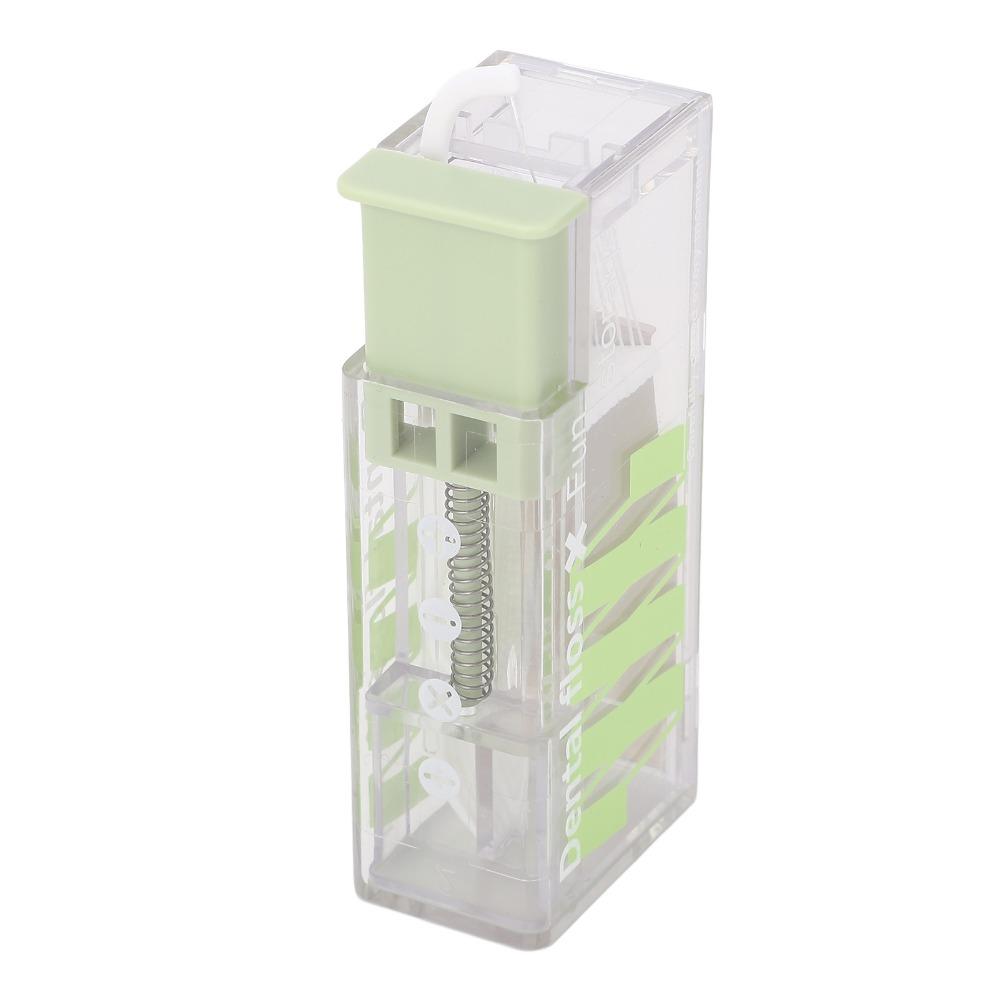 3 Pcs Auto Popping Dental Floss Dispenser Portable Floss Pick Holder Durable Floss Pick Case  Home