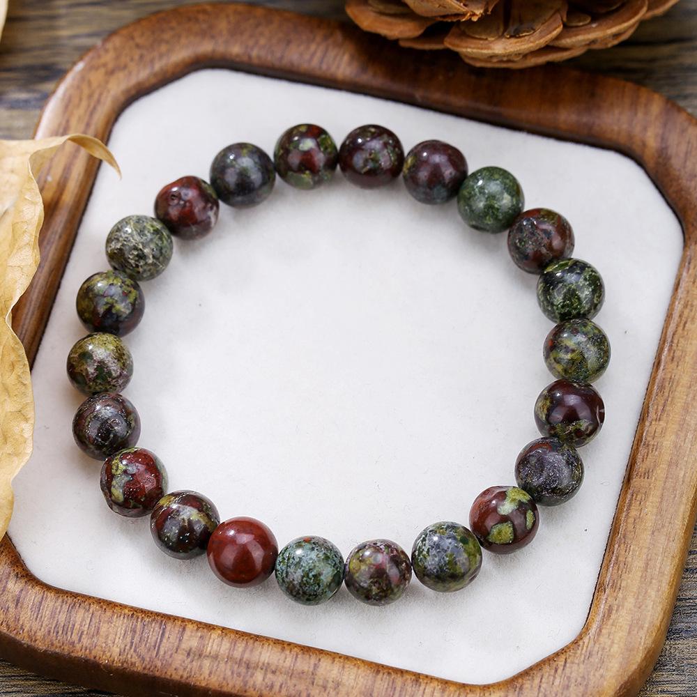 Bracelet Élastique Tigre Oeil en Cristal Européen, Bijoux en Perles de Pierre Naturelle