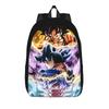 DBZ Goku Pattern Teenage Backpack Gift High School Hiking Travel Daypack for Men Women College Shoulder Bag