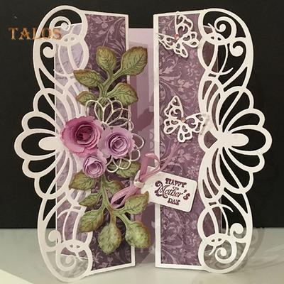 FLH – matrices de découpe de décoration en dentelle, bricolage de cartes en papier pour Scrapbook, moule de pochoir artisanal d'album