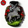 New Animel Lion Tiger 3D Graphic Hoodies Fashion Hip Hop Men And Women Casual Sweater Hoodie Mens Clothes Tops Pullovers Coat
