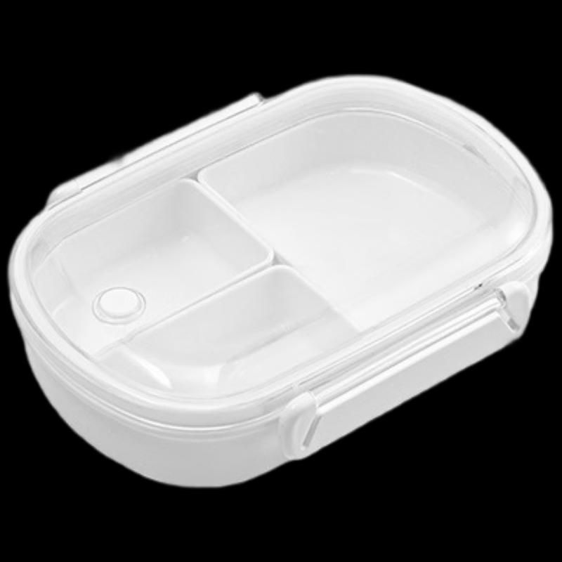 

ZISIZ 490ML Microwave Safe Divided Lunch Box