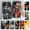 B-Bruno M-Mars Singer For IPhone 16 15 14 13 12 11 Pro Max X XS MAX Plus Translucent Black Phone Cover