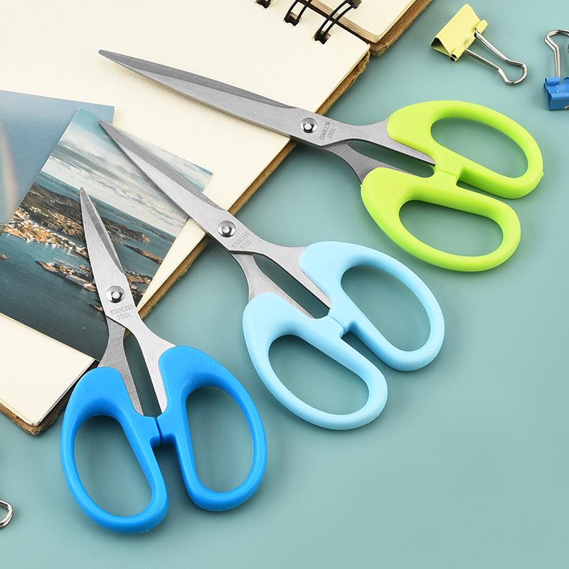 Stainless Steel Children's and Student Scissors for Crafts and Paper Cutting