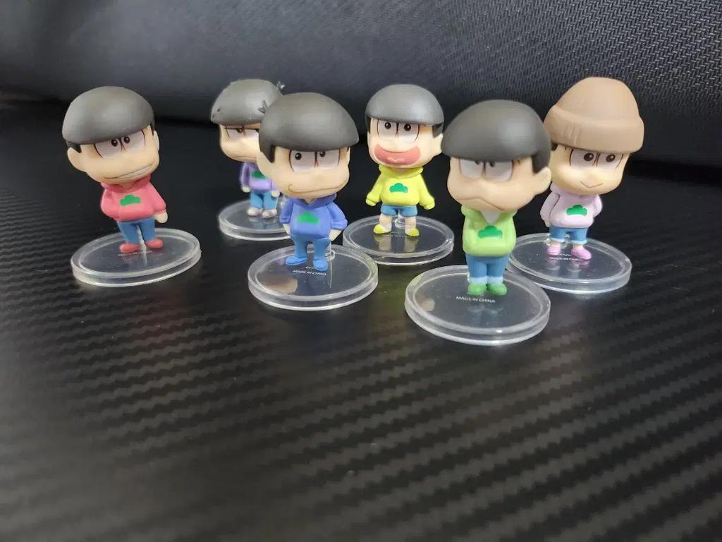 Daimatsumatsu Trading Figure Set of 6 Used