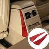 Red Carbon Fiber Rear Air Vent Side Trim Strip Cover For BMW 3 Series E90 05-12