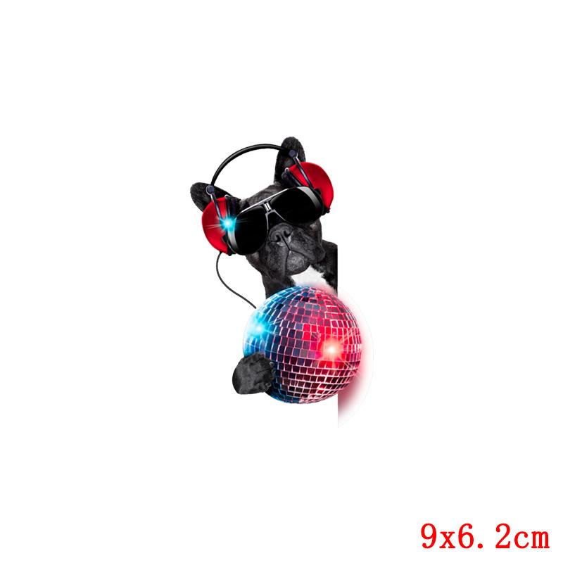 

Нашивки с изображением животных из мультфильмов/собаки, термоперенос для футболок, термонаклейки, виниловые наклейки для аппликации на одежду