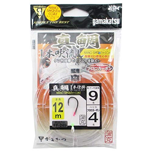 Gamakatsu 1 red sea bream streamer 12M FF-249 9-4. large