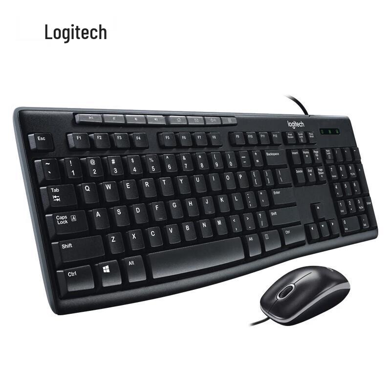 Logitech MK200 Wired Keyboard and Mouse Combo