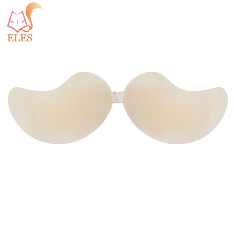 A/B/C/D Cup Usynlig Silikon BH Dame Brystvortebeskytter Push Up Sexy Stroppeløs Tynn BH Stealth Selvklebende Ryggløs Brystklistremerke BH