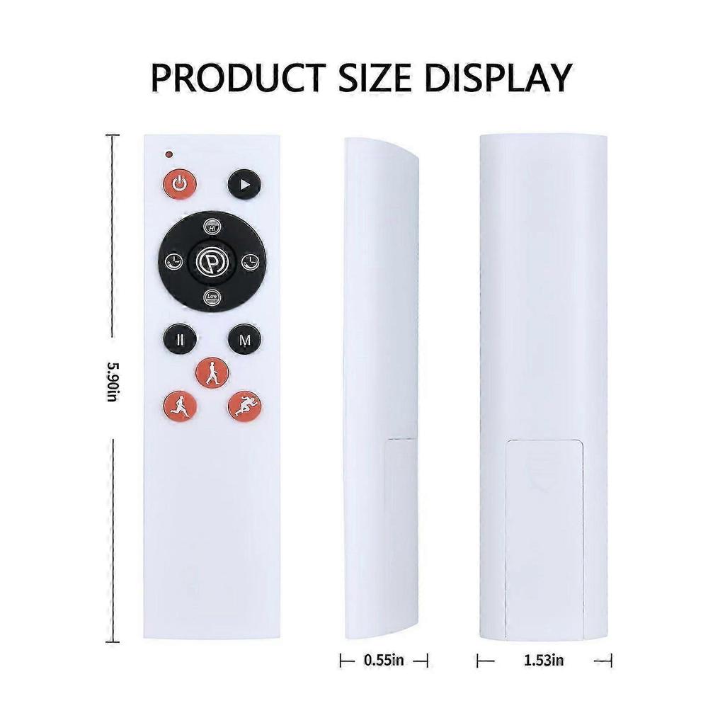 Remote Control for Vibration Platform Fitness Machines with Wireless Controller Operation