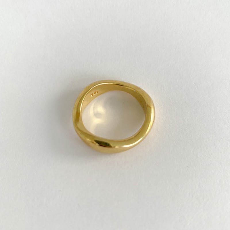 modernlike 14k gold-filled silver angle ring