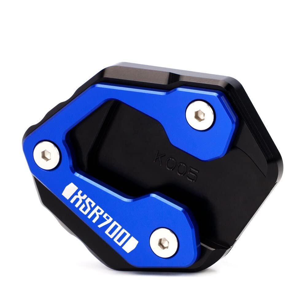 

Motorcycle Keychain Kickstand Foot Extension Side Stand Extension Pad for Yamaha XSR900 XSR 900 2022 - XSR900 Parts синий