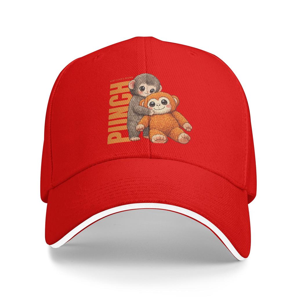 Monkey Punch Baseball Cap  Outdoor Sport Adjustable Trucker Hat Unisex Adult Fashion Design Baseball Caps