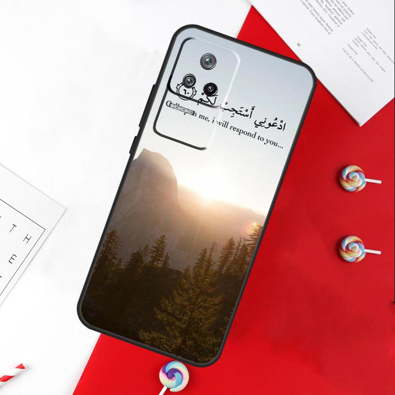 Quran Muslim Surah Ikhlas Islamic Cover For Xiaomi 14 Ultra 15 13 11T 12T 13T 14T Pro POCO X7 Pro X3 X5 X6 M6 F5 F6 Pro Case