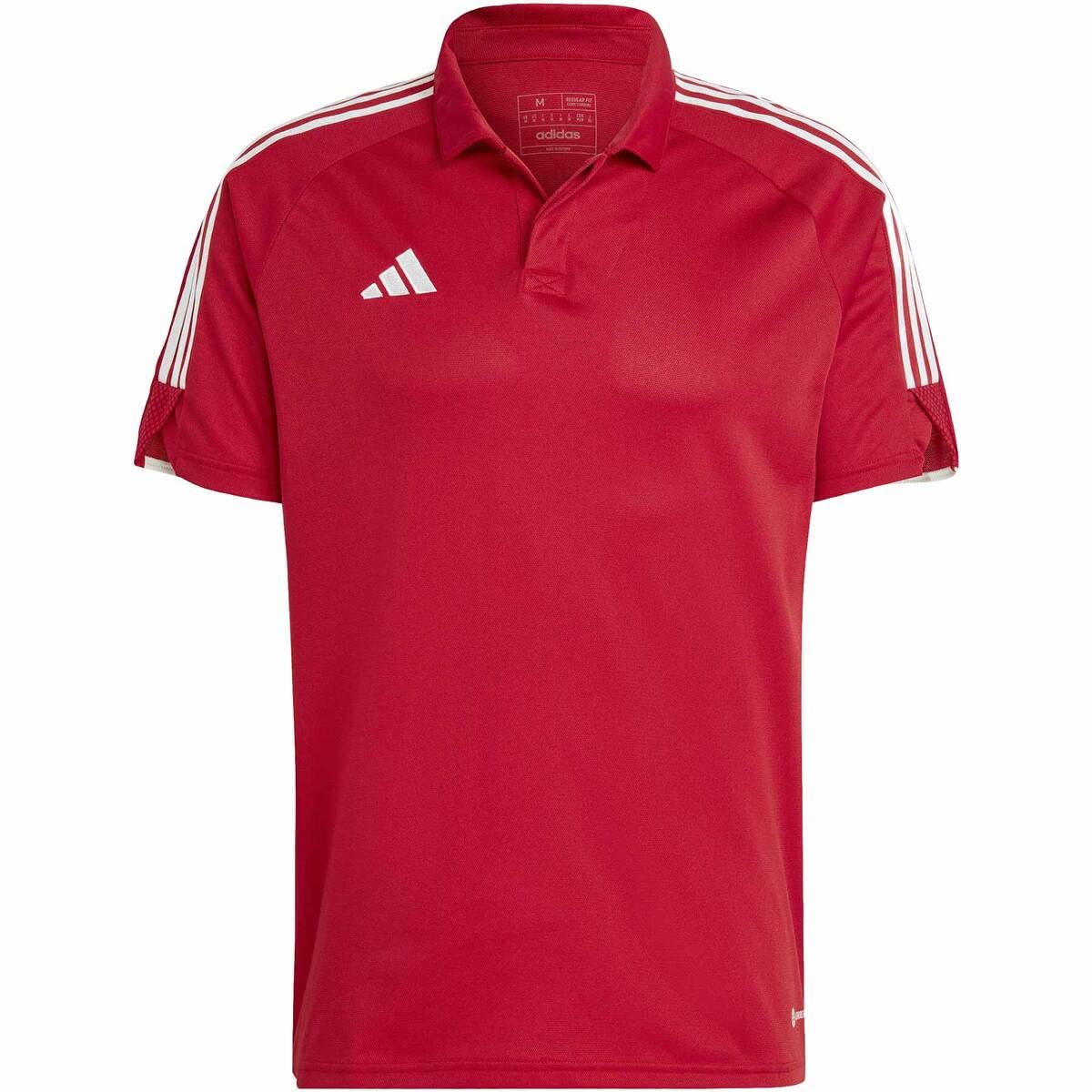 

TIRO23 L Поло MMK65 HS7228 Командный красный Футбольная одежда Футболка 1 шт. [adidas] Мужская J/2XS