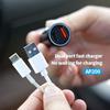 Zigarettenanzünder-Adapter GPS-Tracker mit USB- und Typ-C-Ladeanschluss Auto Anti-Verlust-Gerät für Apple System Find My App