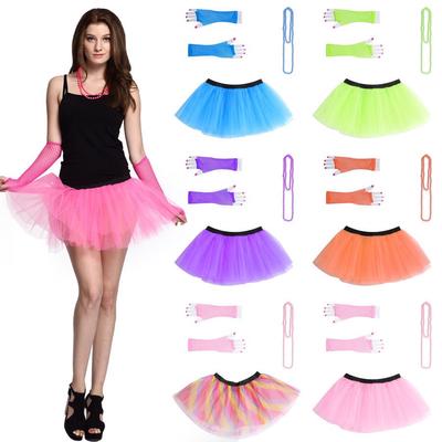 Baby Girls Cute Net Yarn Floral Tutu Dress Party Prom Dancing Casual Mini Skirts