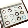 Versatile Women's Elastic Cord Beaded Finger Ring Accessory