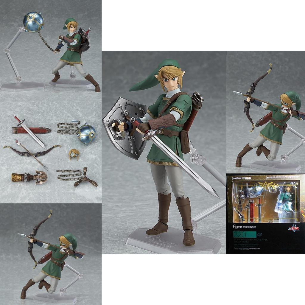 The 320 Figma Legend Of Zelda Twilight Princess Link Dx Ver Figure Toys Gift