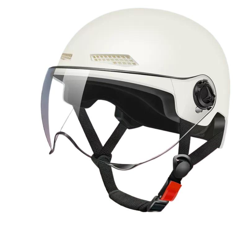 3C Certified Electric Vehicle Helmet Men and Women Summer Sun Protection Electric Vehicle Helmet Light Half Helmet