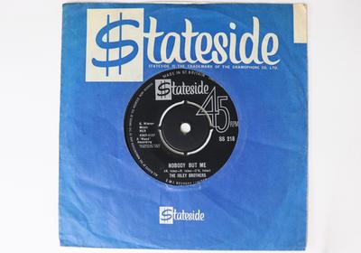 7-Zoll Schallplatte ISLEY BROTHERS - Nobody But Me / I'm Laughing To Kee SS218 STATESIDE 1963 UK Soul/Funk Gebraucht