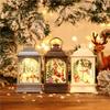 LED Luminous Christmas Oil Lamp: Handheld Window Ornament & Children's Party Gift