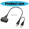 External SATAIII To USB 2.0 Cable for Notebook HDD/SSDs Upgrades, Supports Hot Swapping, No Driver Need
