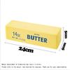 Realistic 14Oz Big Size Butter Stick Chocolate Slow Rising Squishy Toy Slow Rebound Stress Relief Squeeze Sensory Fidget Toy