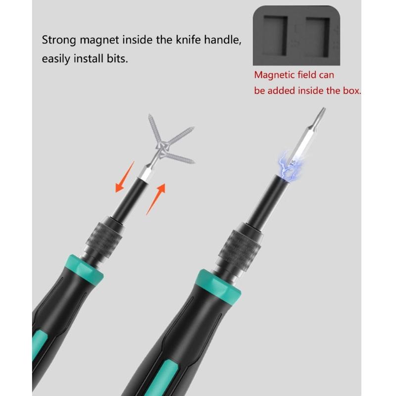 Professional Multifunctional Tool Kit 152Pieces Screwdriver with Nonslip Grip for Home Maintenance Jewelry Watch Repair