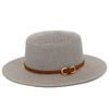 Summer Sun Hat Fashion Flat Top Straw Hat Sun Beach Hat Stall