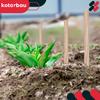 KOTARBAU® Geodetic Beech Wooden Stakes Support for Tomatoes, Vegetables, Trees, 40 CM, Set of 5