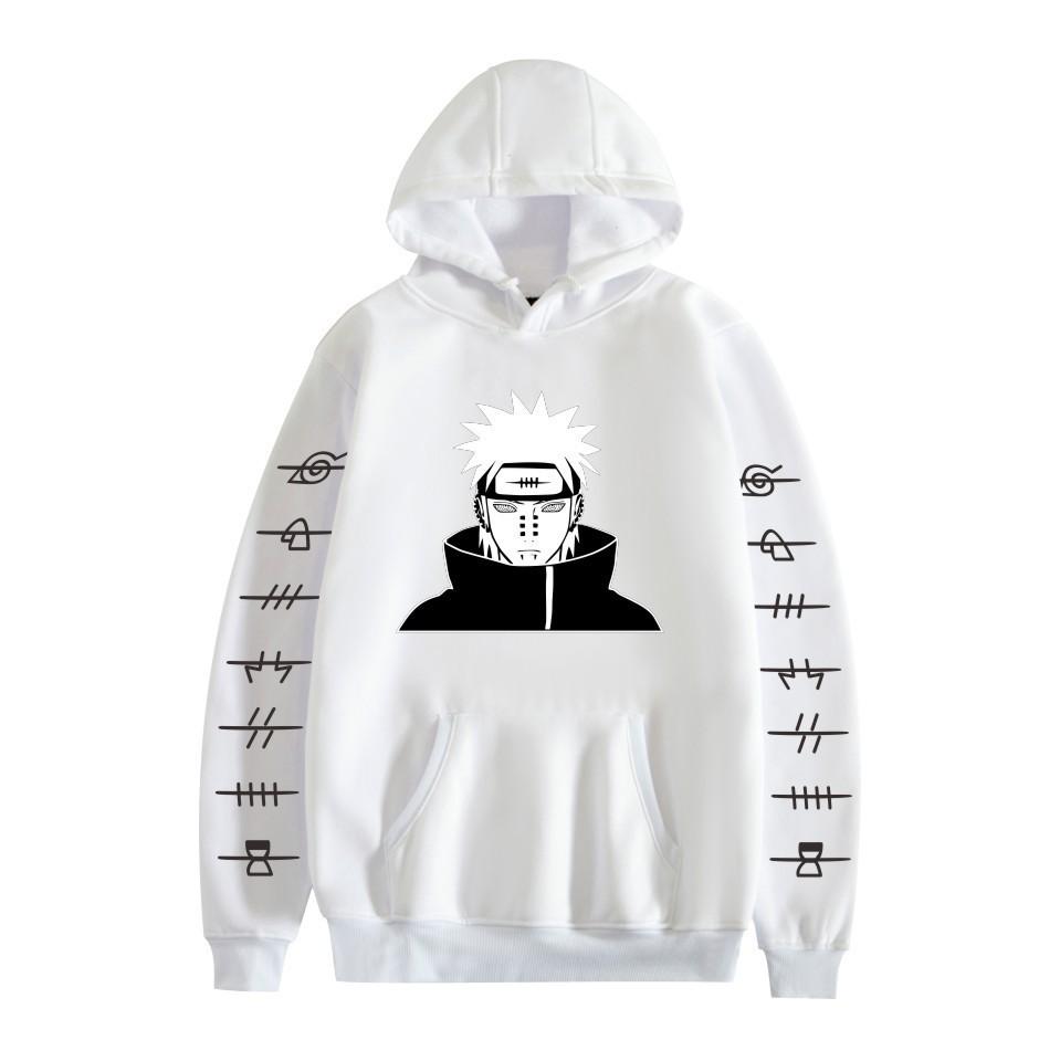 Naruto Hinman Anime Men'S And Women'S Fashion Casual Hooded Sweater
