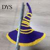 Handmade Gift for Craft Lovers Crochet Twisted Witch Hat DIY Kit, Fall Halloween Patterns Kit Adults, Autumn Party Decor Decoration