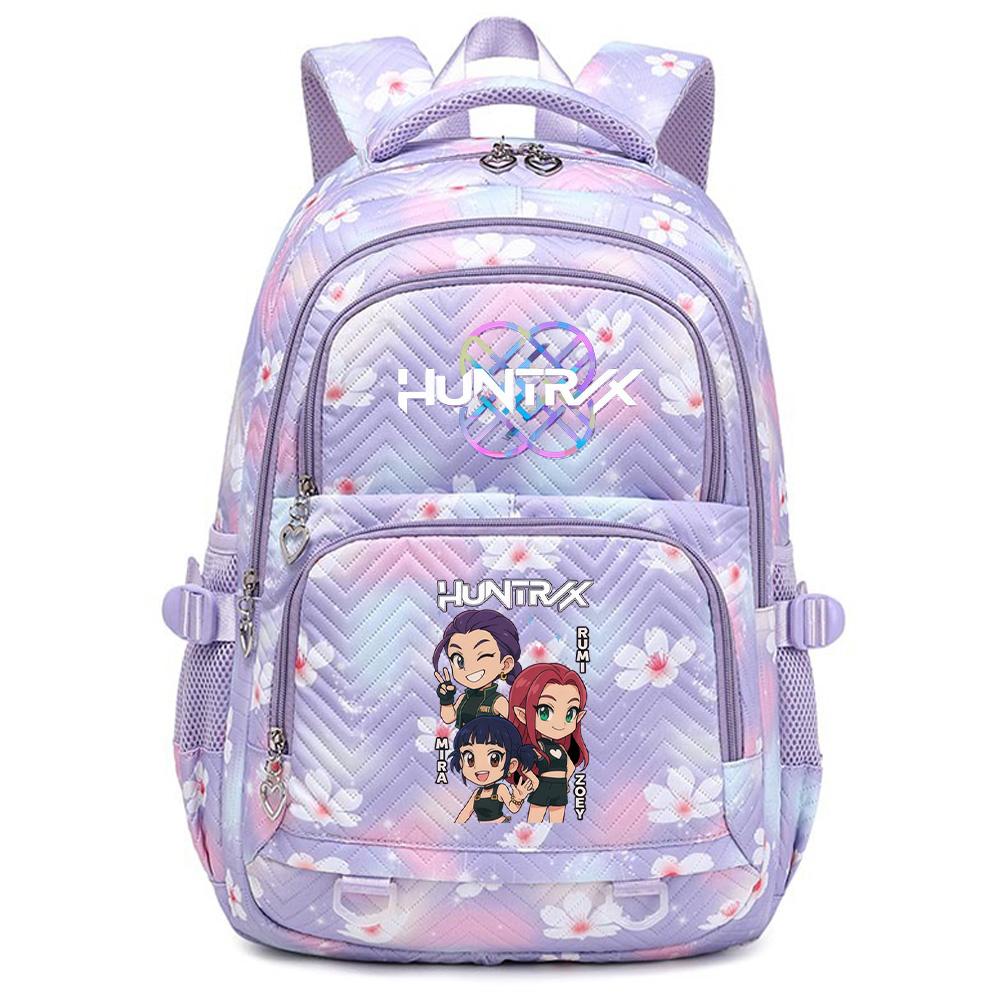 Anime Kreslený K-Pop Potisk Batoh Student Teenager Školní taška pro Chlapce Dívku Školní taška Dětský Dárek Dámská Velkokapacitní Cestovní Taška Mochila Escolar Rucksack