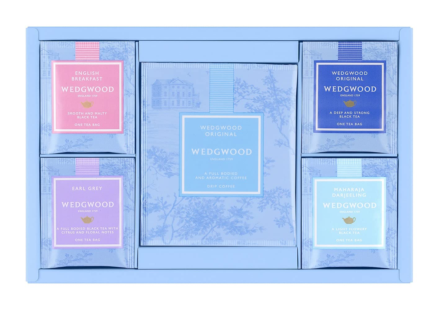 

Чайные пакетики Wedgwood Signature & Кофе для капельной кофеварки 23 пакетика