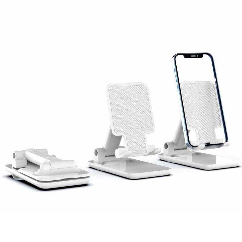 CCT18-L Foldable Cell Phone Holder Stand ABS Angle Adjustable Phone Dock for Desk,Office