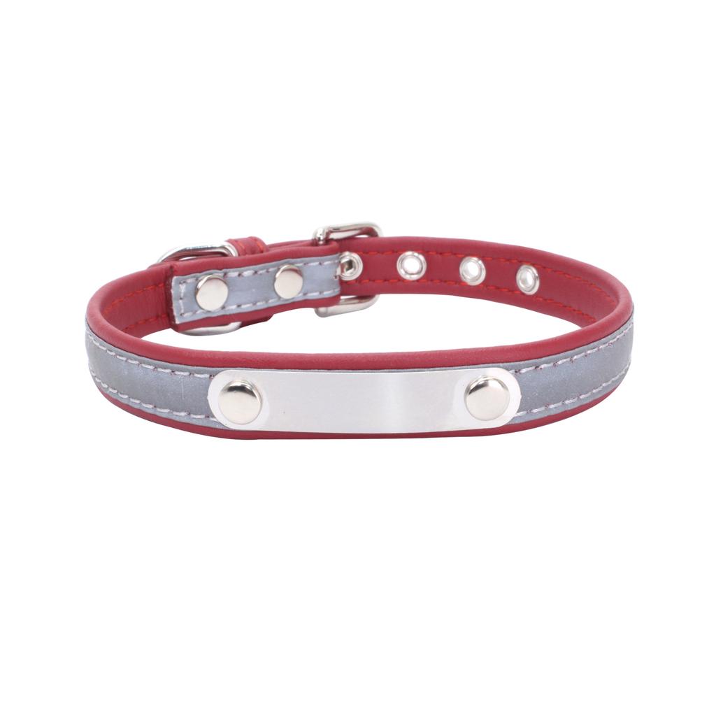 Pet Collar Reflective Dog Collar Soft Warm Cat Collar Dog Traction Rope