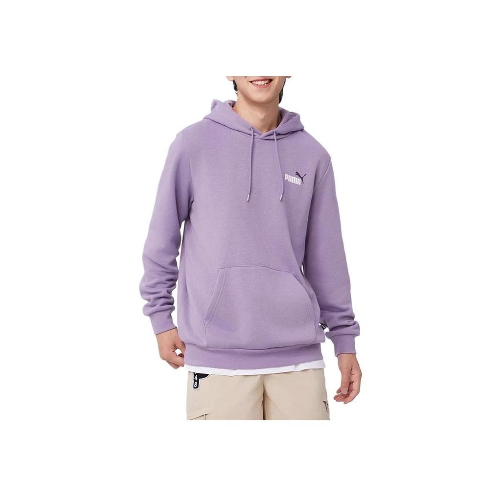 Puma FW24 Hooded Comfortable Long Sleeve Breathable Sweatshirt Unisex Sweatshirt Light-Purple 674471-29