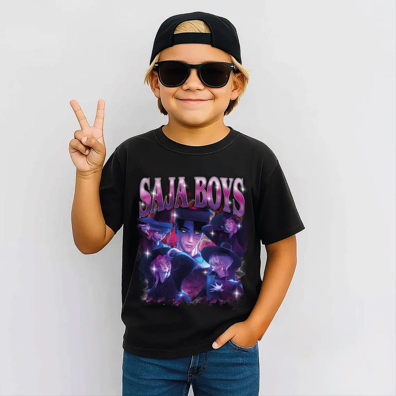 Saja Boys T-Shirt, Anime Manga Style, Kpop Fan Gift 140