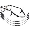 1 Stück Verstellbarer Rutschfester Brillenhalter Universalpassform Brillenband Sportsonnenbrille Unisex Halter Riemen Lanyard