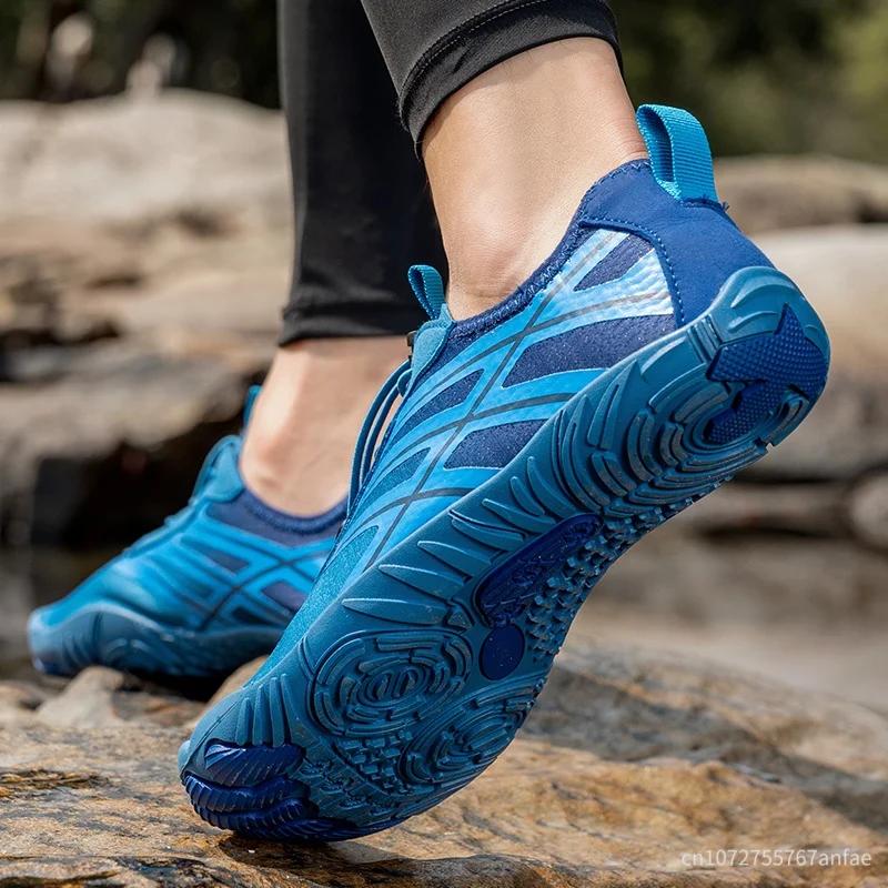 Nouvelles chaussures de rivière à cinq doigts antidérapantes et résistantes à l'usure, chaussures pieds nus, chaussures de yoga, à séchage rapide